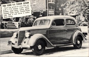 Advertising PC 1936 Ford V-8 Tudor Sedan Peterson & Anderson Newark Illinois