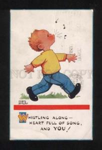 3054678 Whistling Boy by MABEL LUCIE ATTWELL Vintage PC