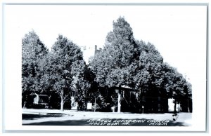 c1940's St. Paul Lutheran Church Holstein Iowa IA RPPC Photo Vintage Postcard