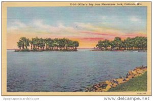 Wisconsin Oshkosh Millers Bay From Menominee Park