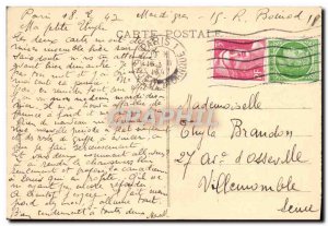 Old Postcard Mont St Michel Le Cloitre