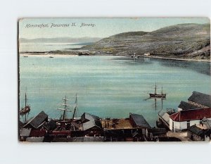 Postcard Panorama of Hammerfest Norway