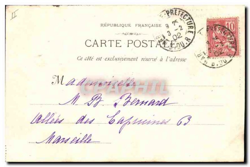 Old Postcard Roquefavour the aqueduct