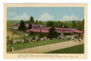 Canada - ON, Callander. Dafoe Hospital & Playhouse (Dionne Quintuplets)