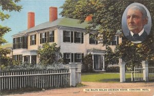 The Ralph Waldo Emerson House in Concord, Massachusetts