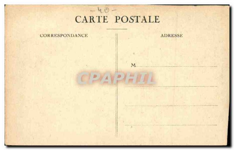 Landes Old Postcard A farm area