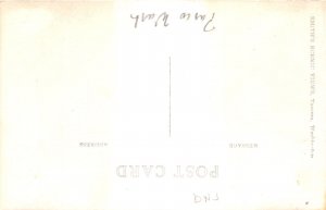 J68/ Pasco Washington RPPC Postcard c1940s Jordan's Top Hat Caf� Interior 191