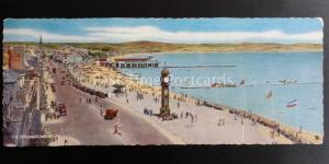 Dorset WEYMOUTH The Esplanade - Wideview Old Postcard by J. Salmon 143W