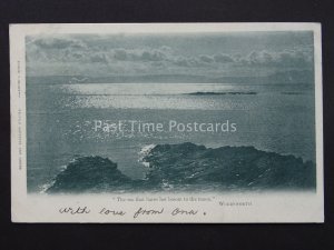William Wordsworth CLOUD & SEASCAPE STUDIES (1) c1903 UB Postcard by Valentine