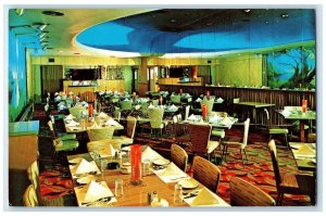c1950's The Diners Rendezvous Nanaimo BC Canada Dining Area Postcard