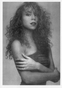 Mariah Carey Sexy UK Rare Photo Postcard