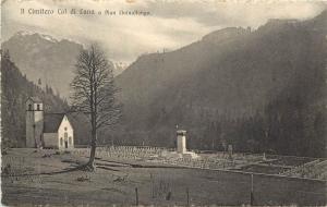 WW I war military cemetery Col di Lana ITALIA Italy