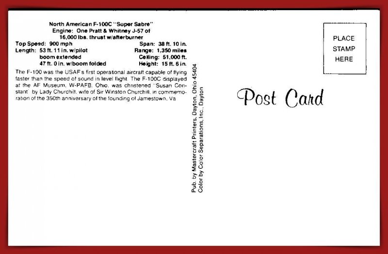 Super Sabre Aircraft - [MX-1146]