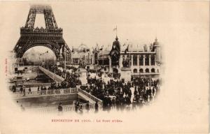 CPA AK PARIS EXPO 1900 Le Pont d'Iéna (700092)
