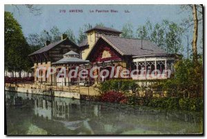 Old Postcard Amiens Le Pavillon Bleu