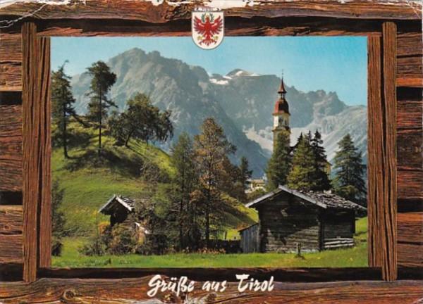 Austria Gruss Aus Tirol Obernberg Bei Gries am Brenner