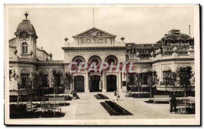 Old Postcard La Baule Casino