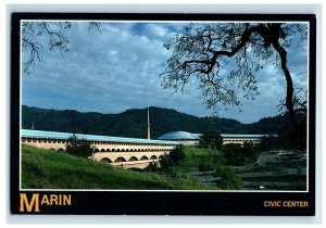 Vintage Frank Lloyd Wright Marin County Civic Center Postcard 7GE