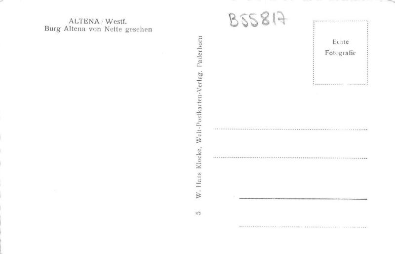 B55817 Altena Nette gesehen germany