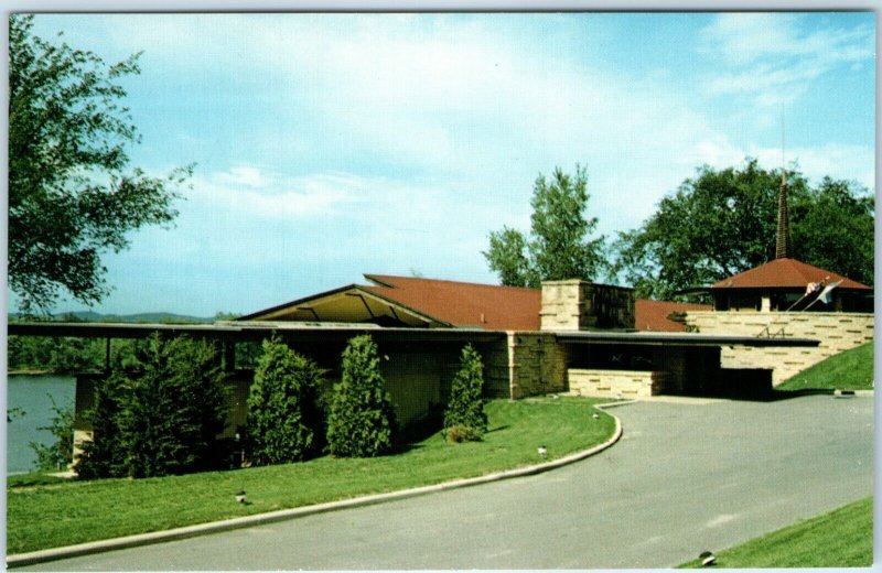 1971 Spring Green WI Frank Lloyd Wright Chrome PC Event Venue Dining Lounge A271