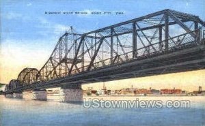 Missouri River Bridge - Sioux City, Iowa IA