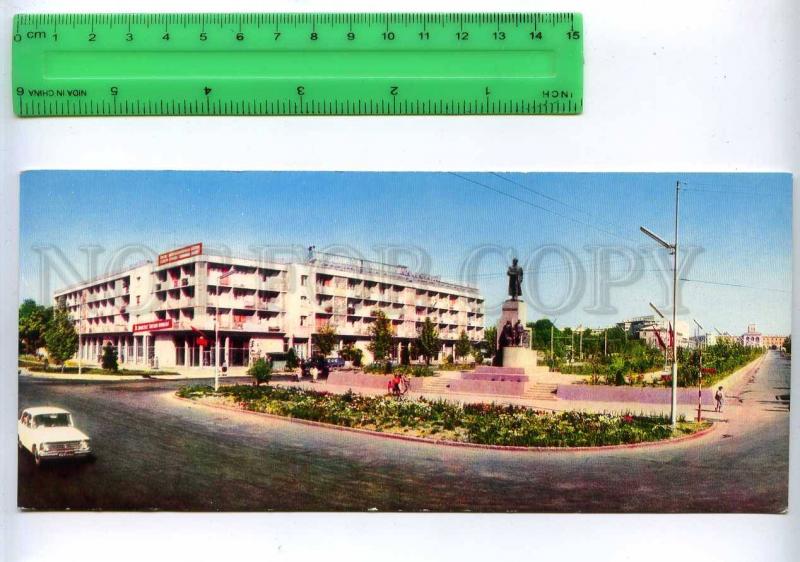 228782 Tajikistan Dushanbe Kuibyshev monument old postcard