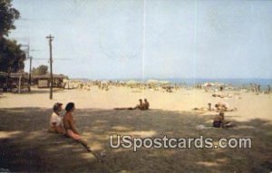 Bathing Beack, Lake Erie - Cedar Point, Ohio OH  