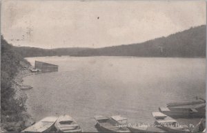 Postcard Upper Pool Lehigh River White Haven PA