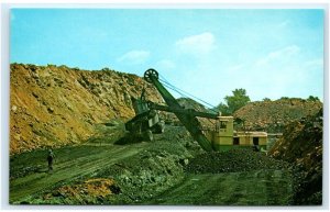 MADISONVILLE, KY ~ Loading Coal VOGUE STRIP MINE c1950s Hopkins County Postcard