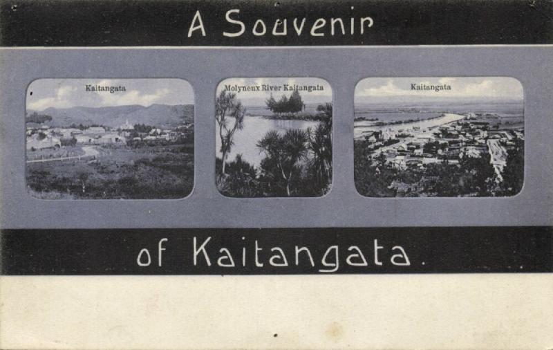 new zealand, KAITANGATA, Multiview, Partial Views, Molyneux River (1910s)