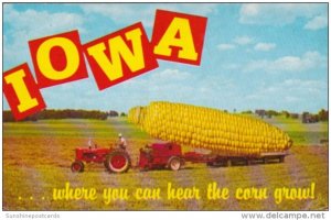 Humour Exageration Iowa Where You Can Hear The Corn Grow