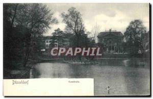 Old Postcard Kunsthalle Dusseldorf