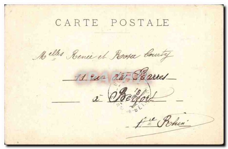 Paris Postcard Anciennele Pantheon