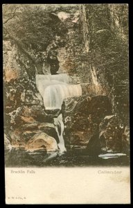 Bracklin Falls, Callander, Scotland. Printed in Saxony