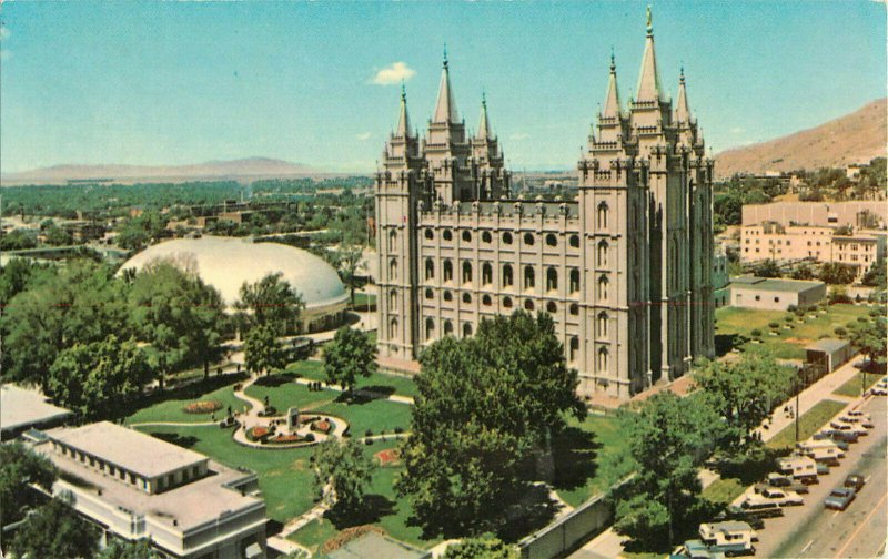 Postcard Temple Square, Salt Lake City, UT