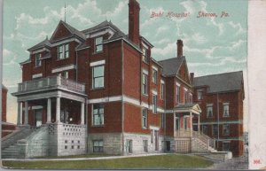 Postcard Buhl Hospital Sharon PA