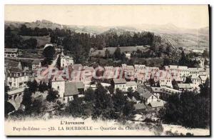 Old Postcard La Bourboule Quartier Du Charlet