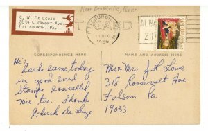 PA - Brookville Area. Eagle River   RPPC  (postal ink)