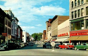 Vermont Rutland Main Street Merchant's Row Woolworth