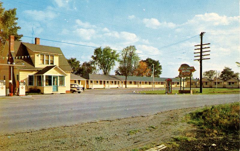 Canada - NB, Woodstock. Cosy Cabins & Motel