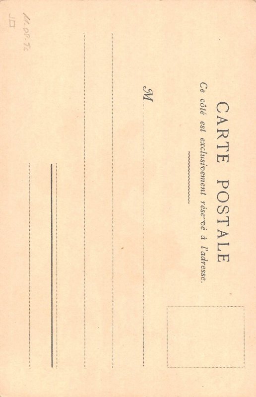 France Paris 1900 Universal Expo Costume Salambo risque signed Japhet postcard