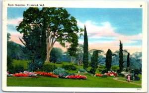 Postcard - Rock Garden - Trinidad and Tobago