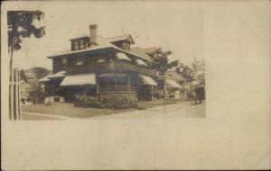 Home - 1908 Lowell MA Cancel & Message Real Photo Postcard