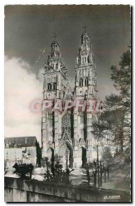 Old Postcard Tours Indre et Loire Cathedrale Saint Gatien