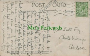 Genealogy Postcard - Scott - Chute Vicarage, Andover, Hampshire RF8741