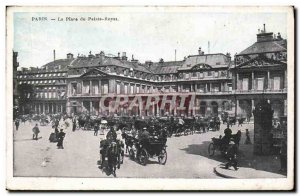 Old Postcard Paris La Place du Palais Royal