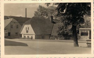 Czech Republic Hronov Rodný domek mistra Al Jiráska Vintage RPPC 07.51