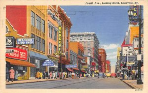 Fourth Avenue, looking north Louisville KY