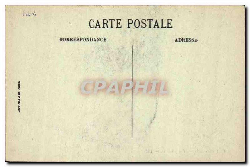 Old Postcard Langeais General view