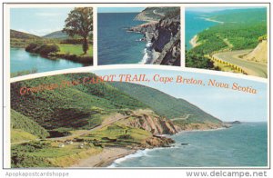 Canada Multi View Greetings From Cabot Trail Cape Breton Nova Scotia